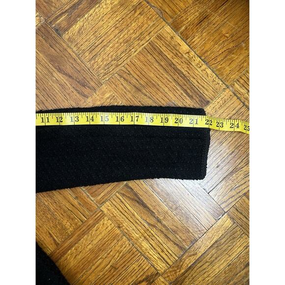 rtr $595 Derek Lam Collective Tweed Black Jacket Sz 42 /6 marled preppy blazer - Picture 5 of 5